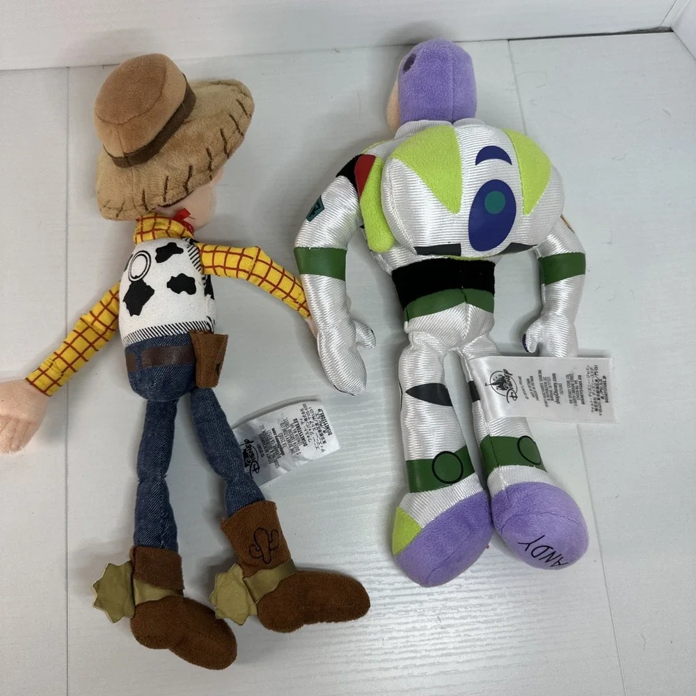 Disney Store Pixar Buzz Lightyear And Woody Plush Doll